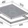 Стеклокерамическая варочная панель Zigmund & Shtain CNS 139.45 WX