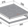 Стеклокерамическая варочная панель Zigmund & Shtain CIS 299.60 WX